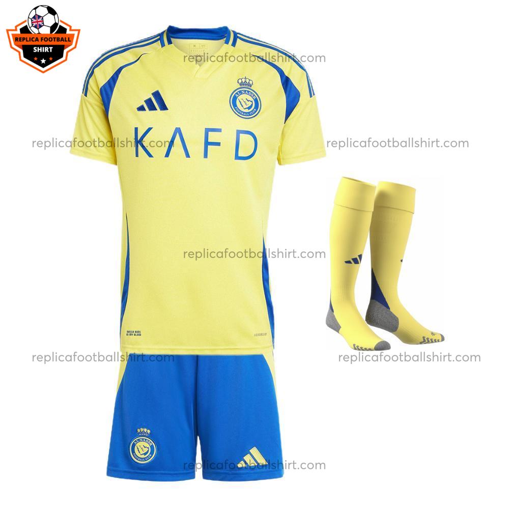 Al Nassr Home Kid Replica Football Kit 2024/25