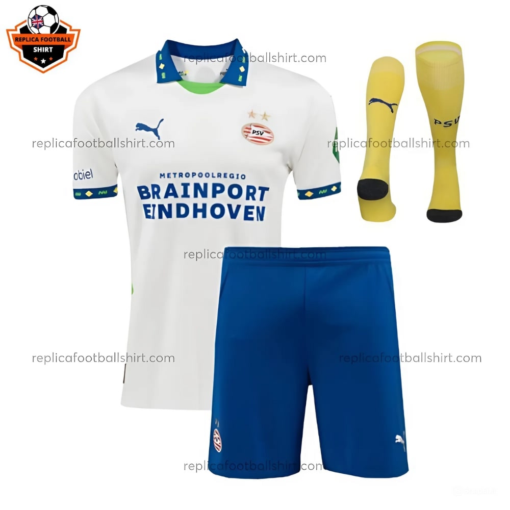 PSV Eindhoven Third Kid Replica Kit 2024/25 - front