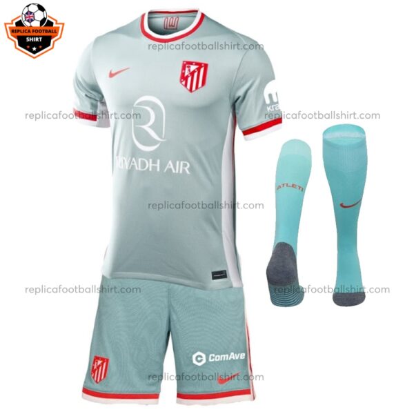 Atletico Madrid Away Kid Replica Kit 2024/25