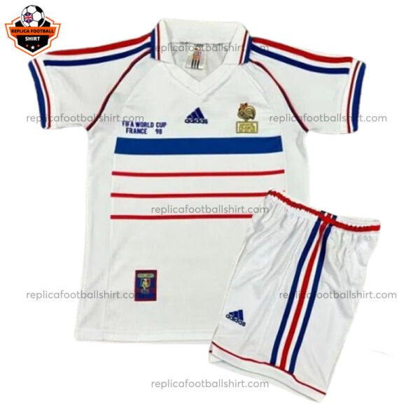 France Away Kid Replica Kit 1998