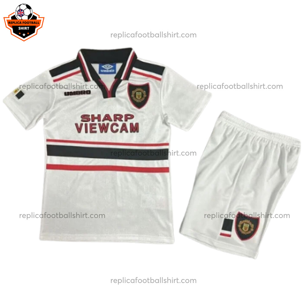Manchester United Away Kid Replica Kit 98/99