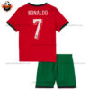 Portugal Home Replica Kit 2024 RONALDO 7