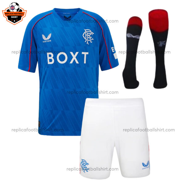 Rangers Home Kid Replica Kit 2024/25