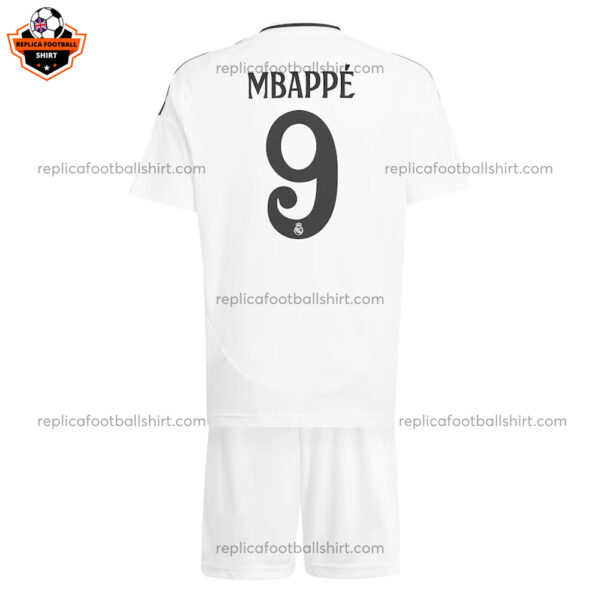 Real Madrid Home Kid Kit 2024-25 Mbappe 9 - back