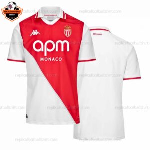 AS Monaco Home Replica Football Shirt 2024/25