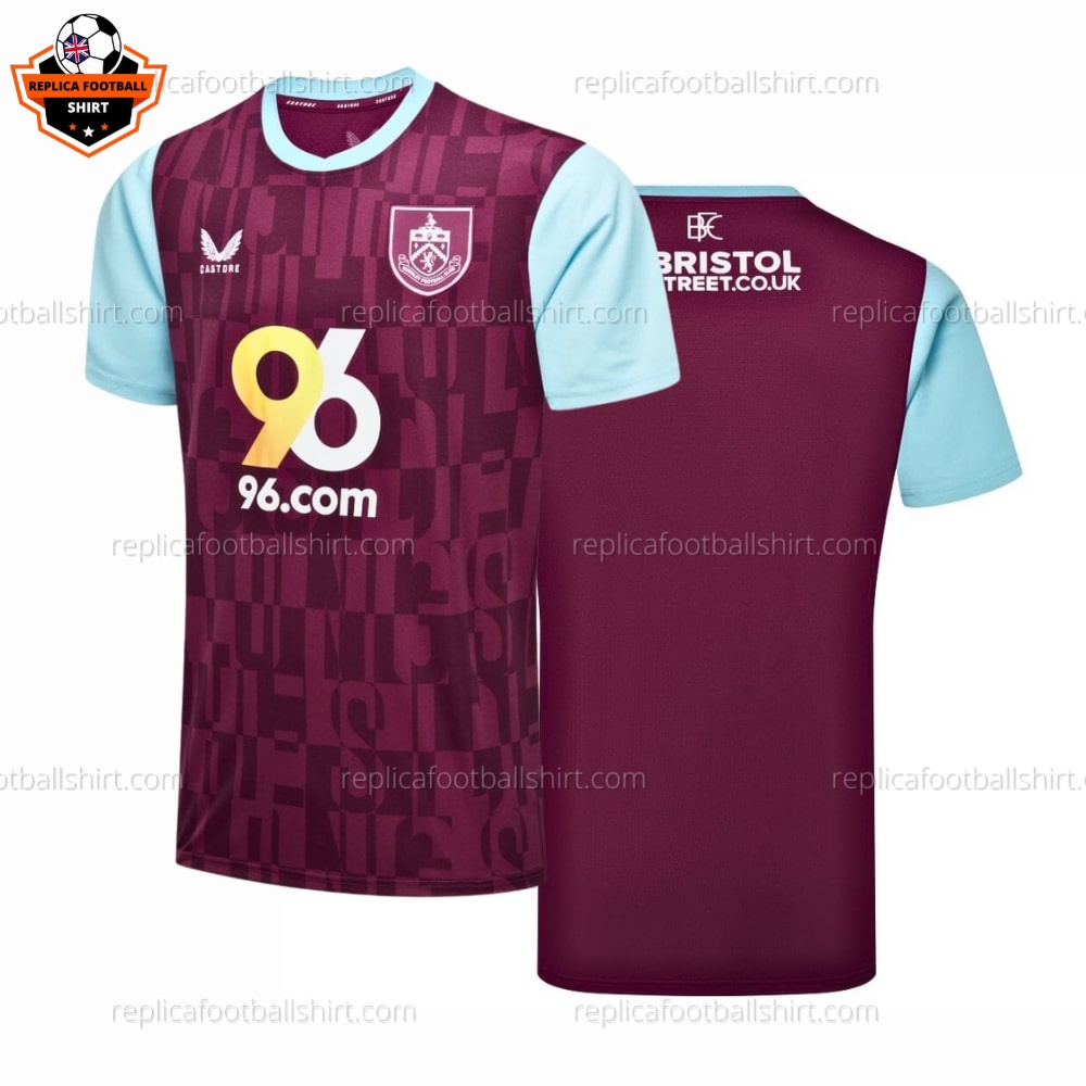 Burnley Home Replica Football Shirt 24/25