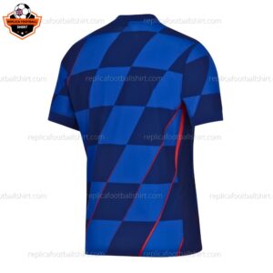 Croatia Away Replica Football Shirt 2024 Back View
