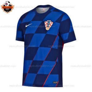 Croatia Away Replica Football Shirt 2024 Front View
