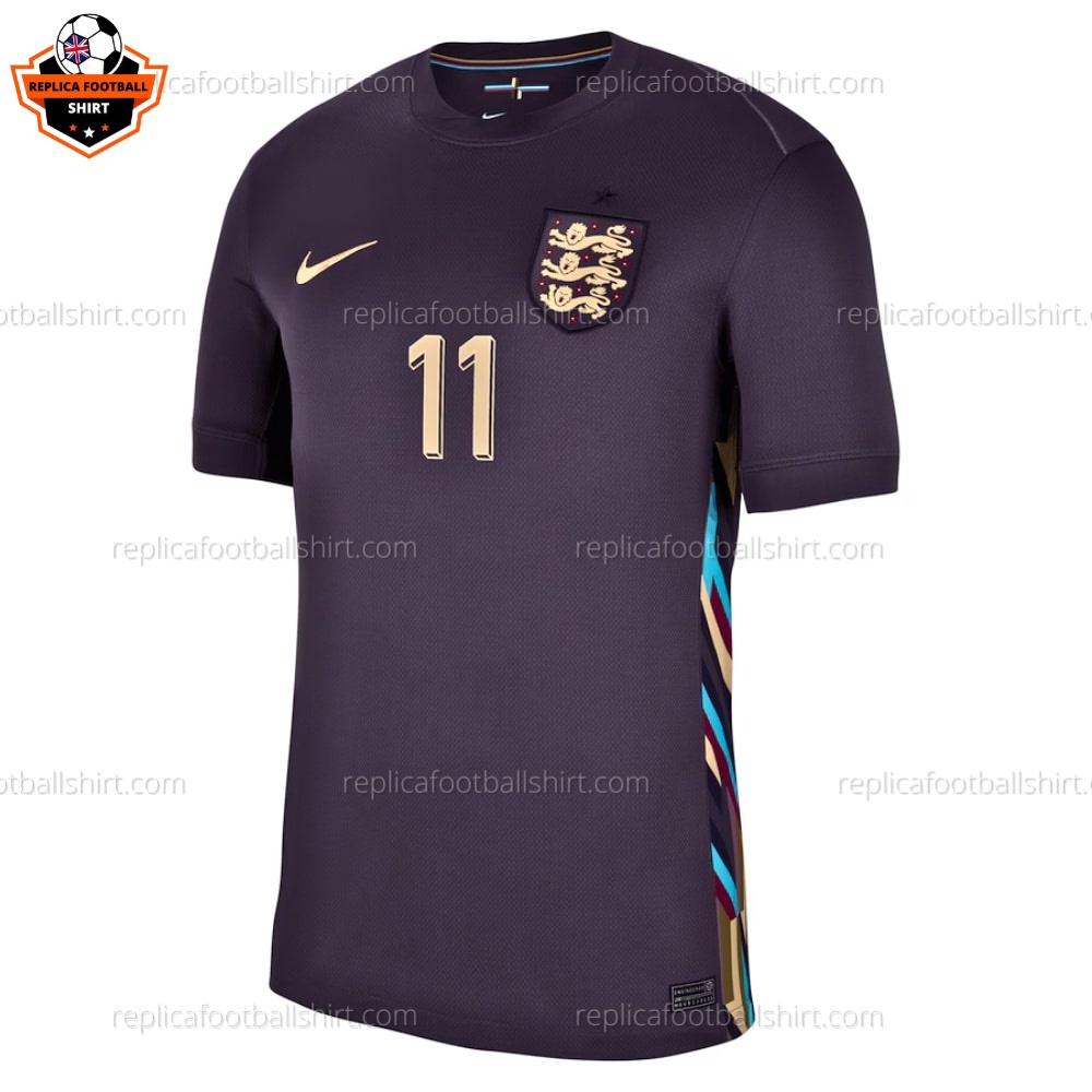 England Away Men Replica Shirt 2024 FODEN 11