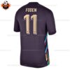 England Away Men Replica Shirt 2024 FODEN 11