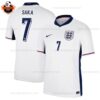 England Home Men Replica Shirt 2024 Saka 7