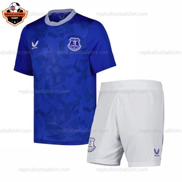 Everton Home Kid Replica Kit 24/25 - front