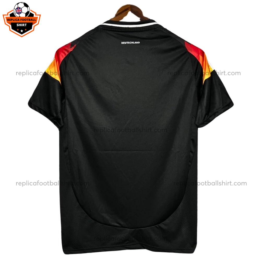 Germany Black Men Replica Football Shirt 2024