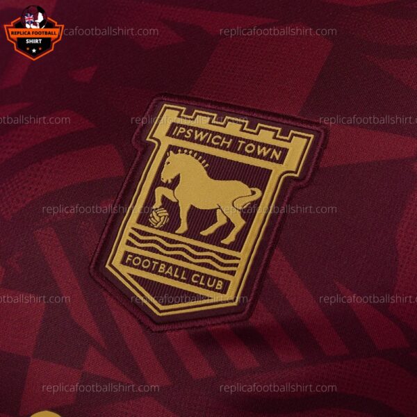 Ipswich Away Replica Football Shirt 24/25 - Detail View