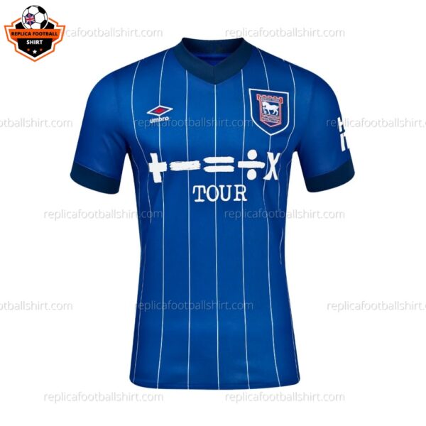 Ipswich Home Replica Football Shirt 24/25 - Front View