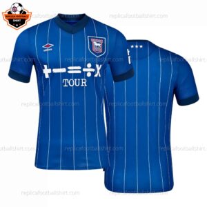 Ipswich Home Replica Football Shirt 24/25 - Overview