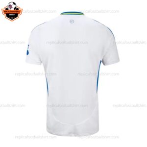 Leeds United Home Replica Shirt 24/25 - Back View