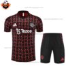 Manchester United Red Training Kid Replica Kit 24/25 - front