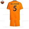 Real Madrid Bellingham 5 Away Kid Replica Kit 2024/25