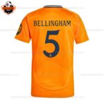 Real Madrid BELLINGHAM 5 Away Men Replica Football Shirt 2024/25