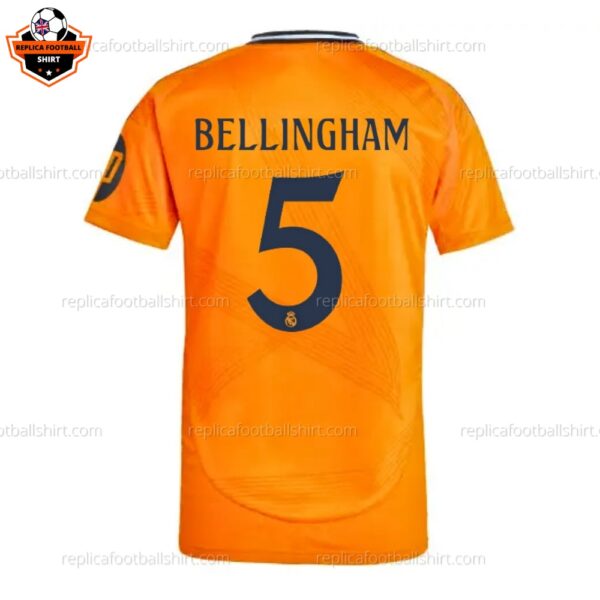 Real Madrid Bellingham 5 Away Replica Football Shirt 24/25 - back