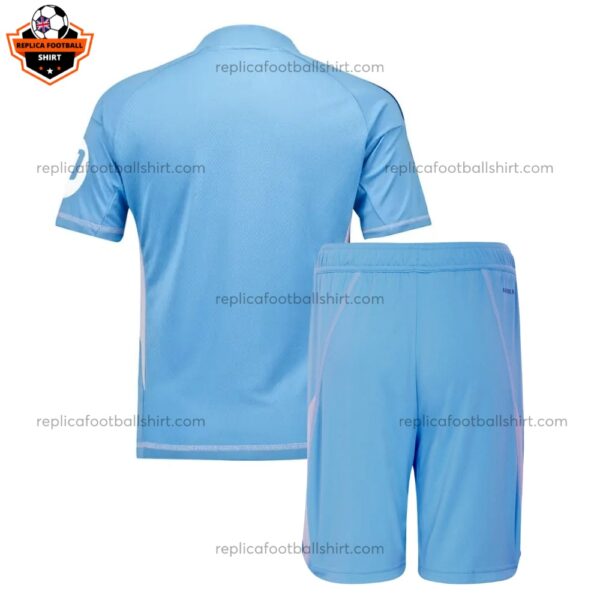 Real Madrid Goalkeeper Kid Replica Kit 2024/25 - back