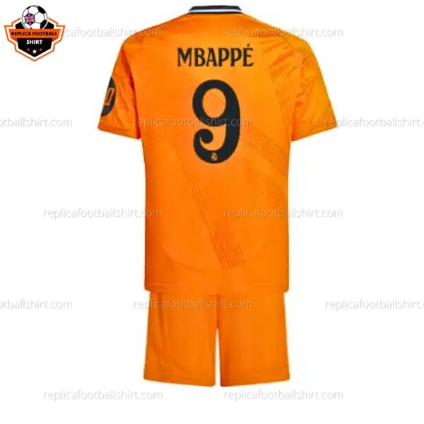 Real Madrid MBAPPÉ 9 Away Kid Replica Kit 2024/25 - back