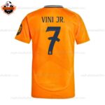 Real Madrid VINI JR. 7 Away Men Replica Football Shirt 2024/25