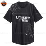 Real Madrid Y3 Black Men Replica Football Shirt 2024/25