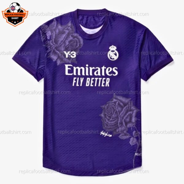 Real Madrid Y3 Purple Replica Football Shirt 24/25