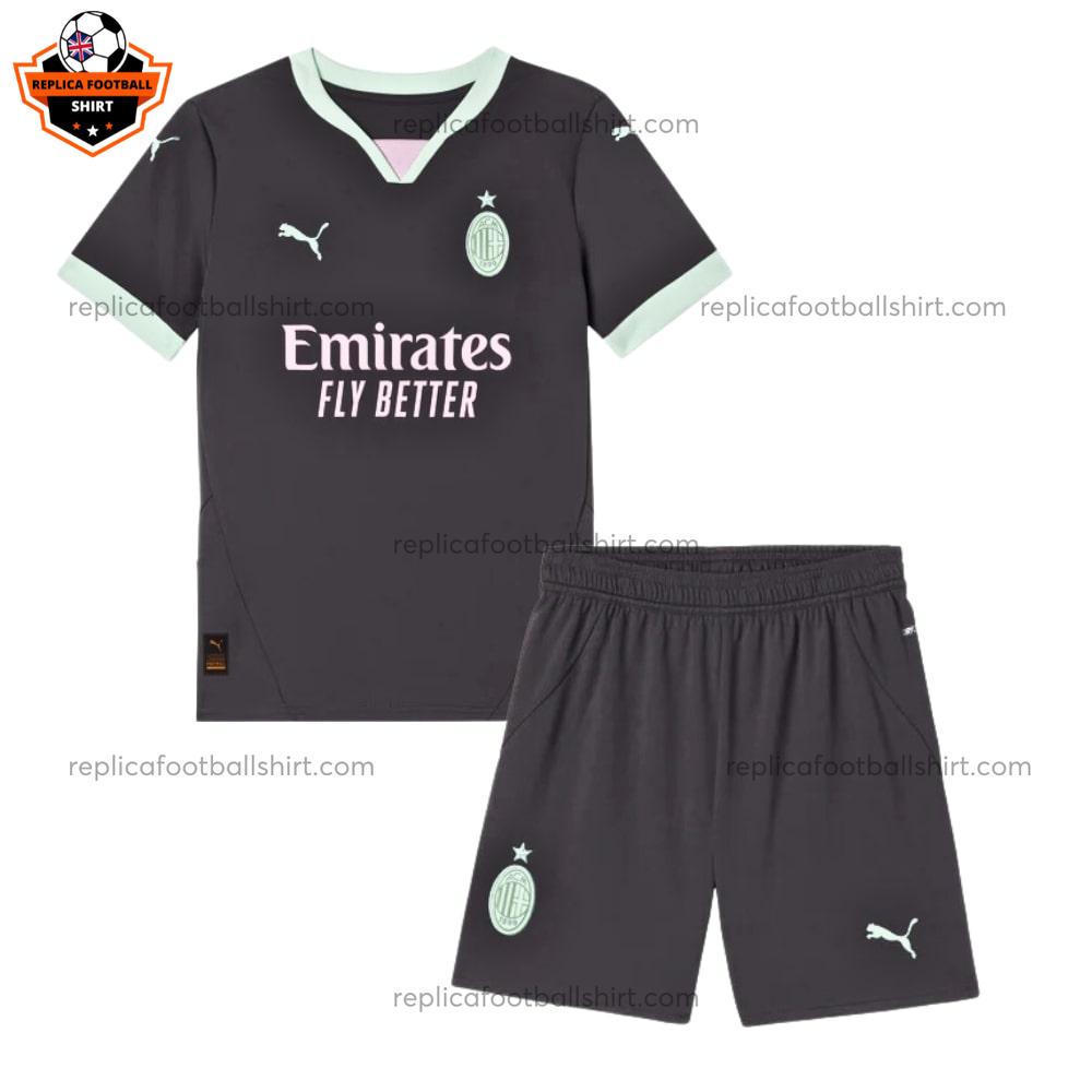 AC Milan Third Kid Replica Football Kit 24/25