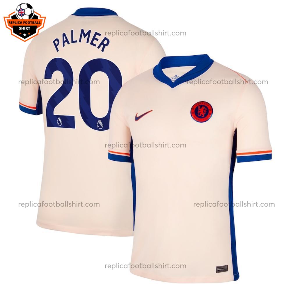 Chelsea Away Men Replica Football Shirt 24-25 JAMES 24 - Front View