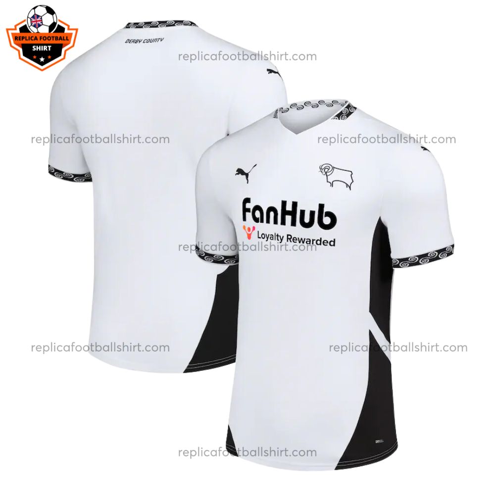 Derby County Home Kid Replica Kit 24/25 - front