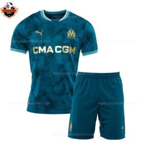 Olympique Marseille Away Kid Replica Football Kit 2024-25
