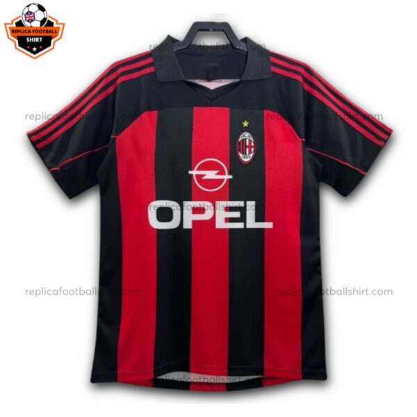 Retro AC Milan Home Replica Shirt 01/02