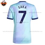 Arsenal Third Men Replica Football Shirt 2024 SAKA 7 Printed