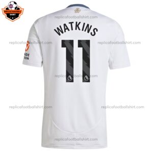 Aston Villa Away Replica Shirt 24/25 WATKINS 11 - Back View