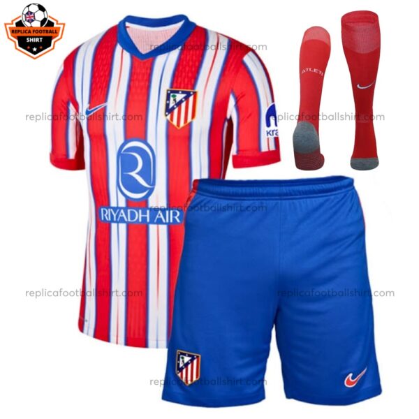 Atletico Madrid Home Kid Replica Football Kit 24/25