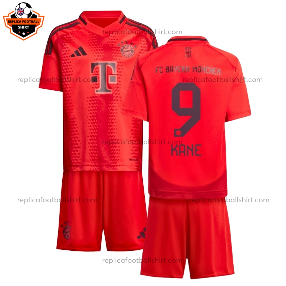 Bayern Munich Home Kid Replica Kit Kane 9