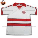 Retro Denmark Away Men Replica Football Shirt 1988