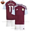 Aston Villa Home Kid Replica Kit 24/25 WATKINS 11 - Front View