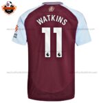 Aston Villa Home Men Replica Football Shirt 2024/25 WATKINS 11 Printed