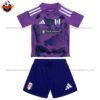 Fulham United Third Kids Replica Football Kit 2024/25 - front