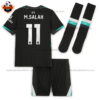 Liverpool M.Salah 11 Away Kids Replica Kit 24/25 - back