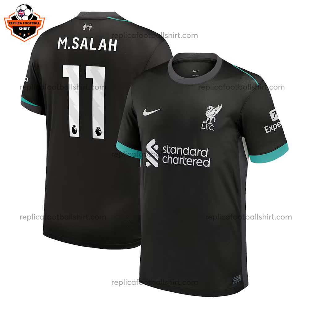 Liverpool M.Salah 11 Away Men Football Shirt 2024/25 - Front View