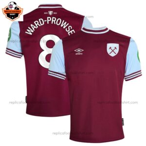 West Ham Ward-Prowse 8 Home Replica Shirt 2024/25