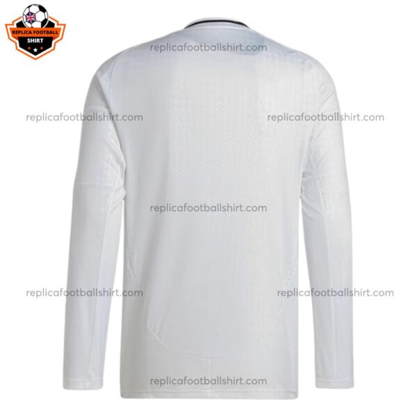 Real Madrid Home Men Replica Shirt 24/25 Long Sleeve - back