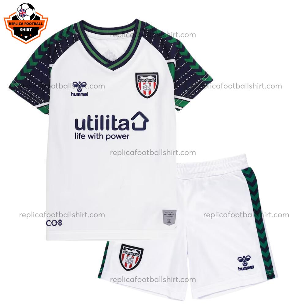 Sunderland Away Kids Replica Football Kit 24-25