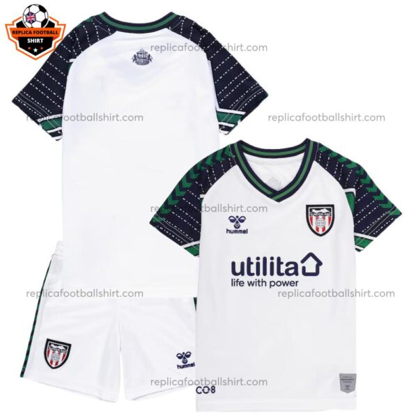 Sunderland Away Kids Replica Football Kit 24-25