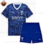 Al Hilal Home Kid Replica Football Kit 2024/25